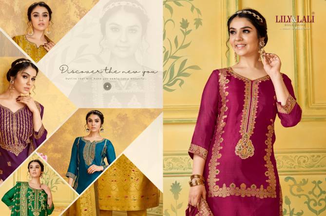 Silkyness By Lily Lali 15001 To 15006 Readymade Suit Wholesale Online